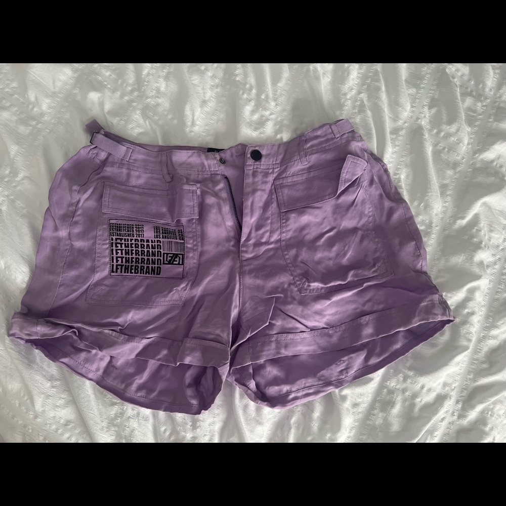LF light fabric swishy shorts